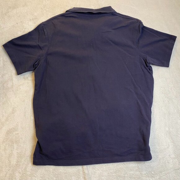 Lands End Men's Polo Shirt XL With National Transportation Safety Board Logo Nav - Picture 9 of 10